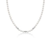 Collana Miluna Donna Pepite di perle in Argento Perla PCL6653B